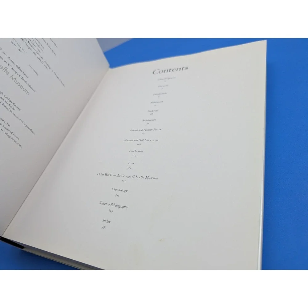 Georgia O'Keeffe Museum Collections Hardcover Book Barbara Buhler Lynes Ex-lib